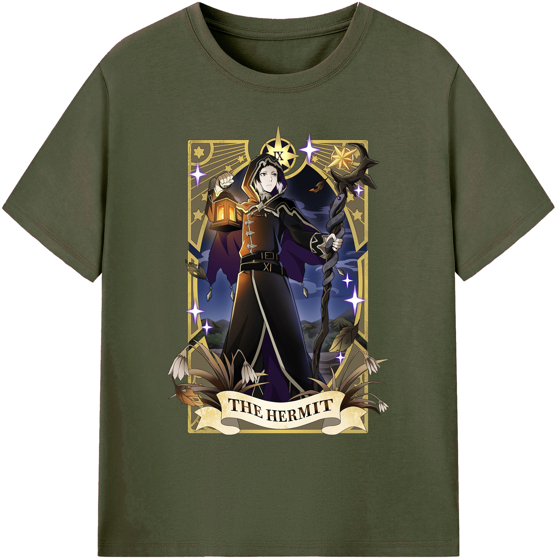 （画像用） 文豪ストレイドッグス Bungo Stray Dogs 綿100％ メンズ半袖Tシャツ｜肌触りやわらか＆通気性